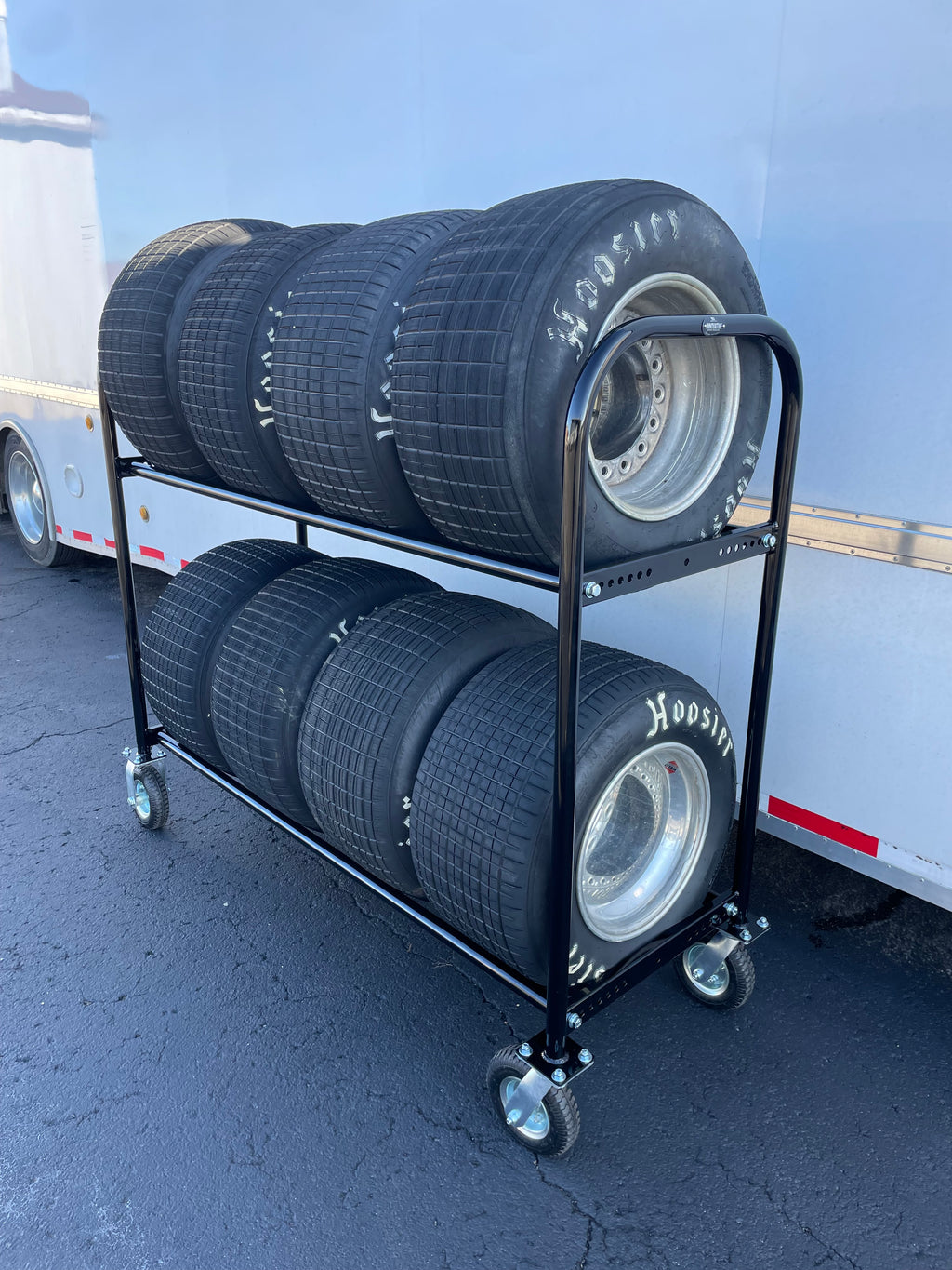 Dirt Late Model Tire Cart