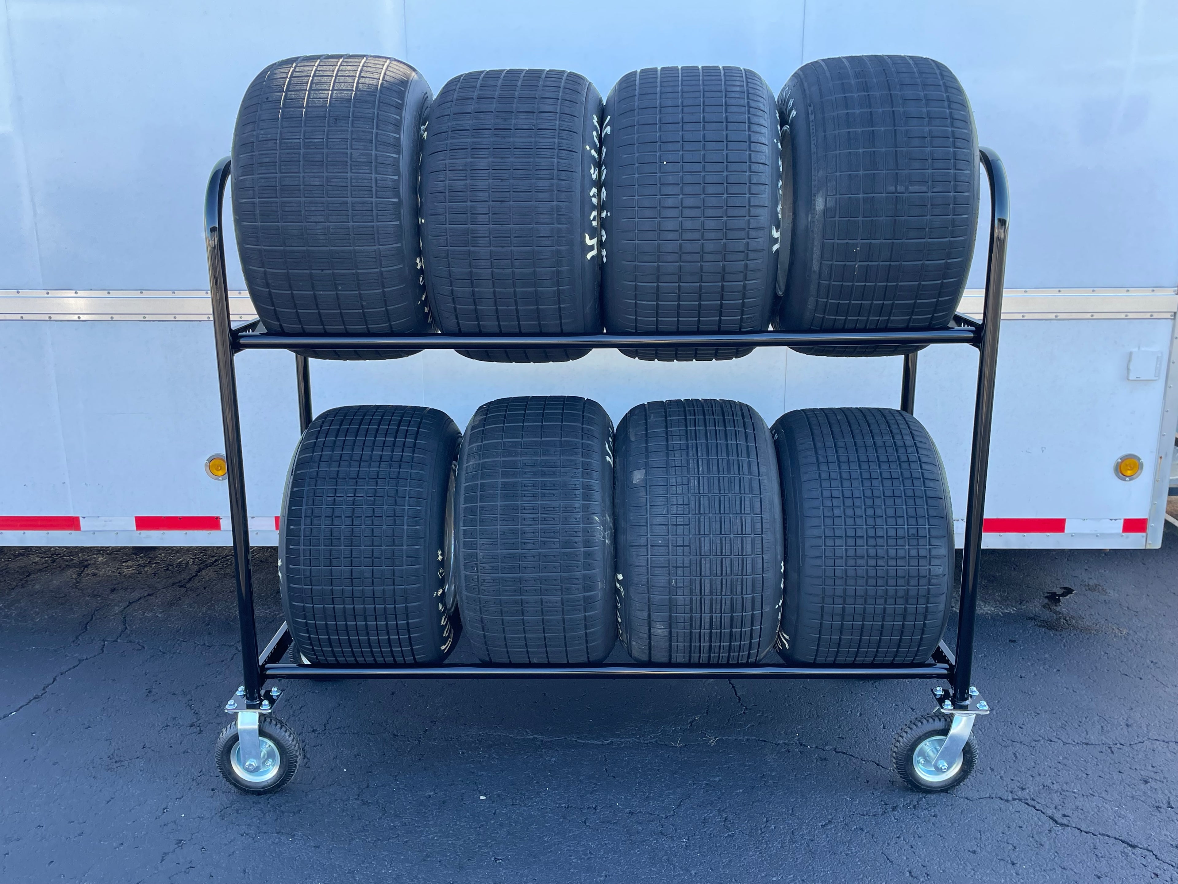 Dirt Late Model Tire Cart