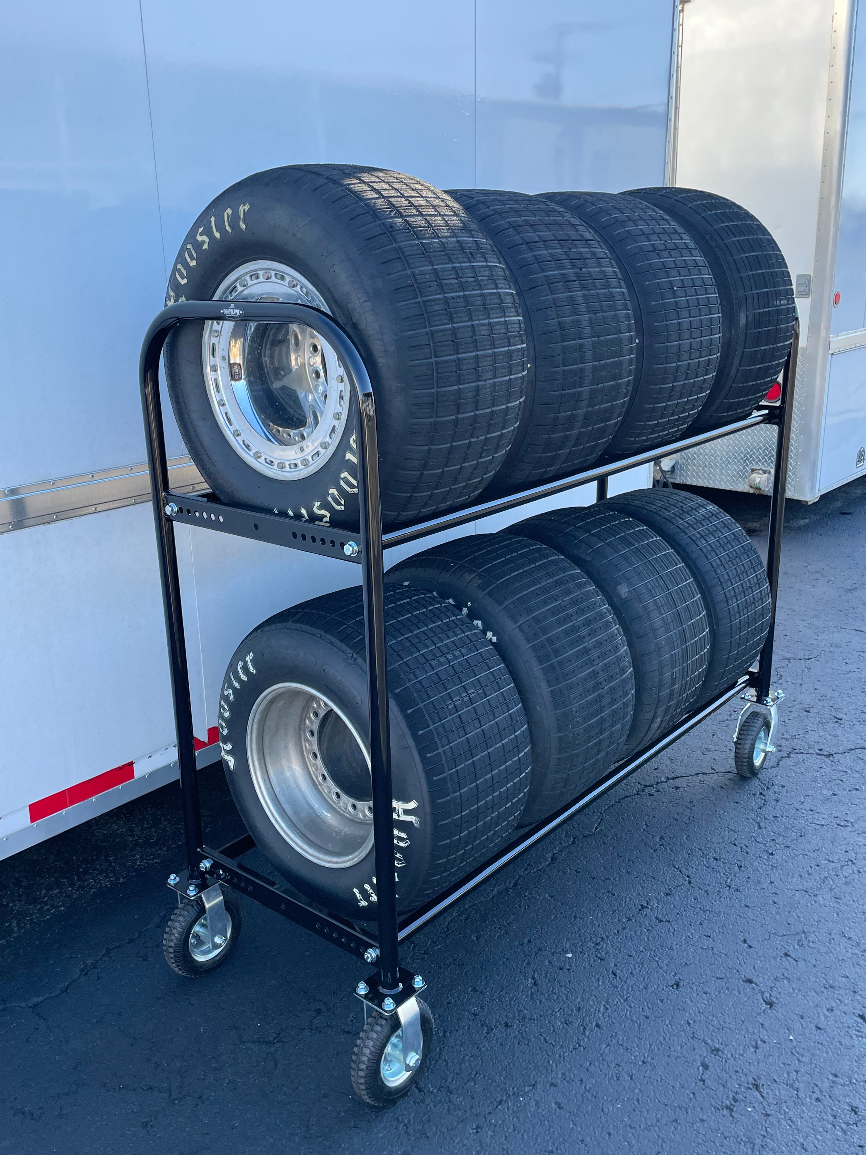 Dirt Late Model Tire Cart
