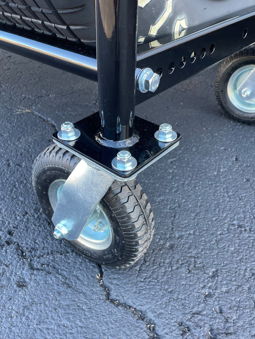 Dirt Late Model Tire Cart