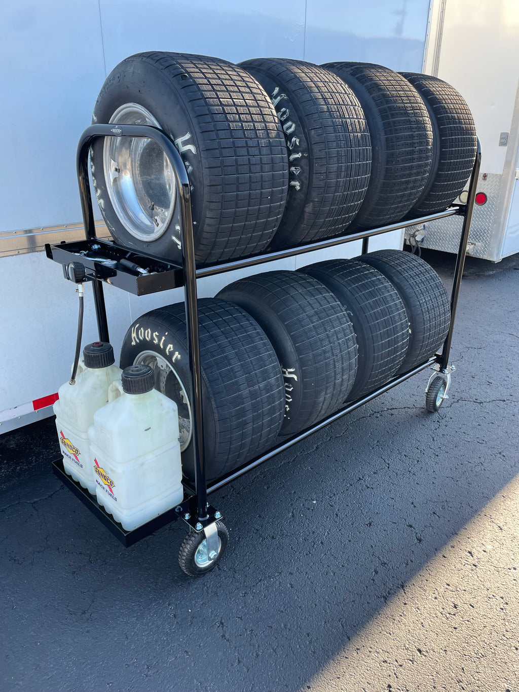 Dirt Late Model Tire Cart