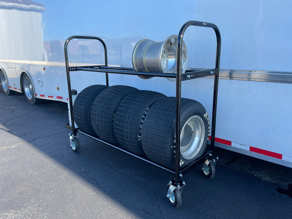 Dirt Late Model Tire Cart